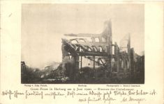 Grossfeuer in Harburg 1900