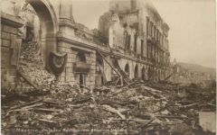 Messina dopo il terremoto del 1908