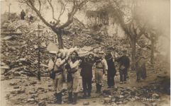 Messina dopo il terremoto del 1908