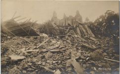 MEssina dopo il terremoto del 1908