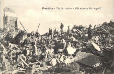 Messina dopo il terremoto del 1908