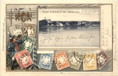 Unterschondorf am Ammersee - Briefmarken - Litho