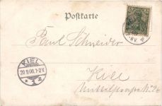 Oberloschwitz bei Dresden - Bergrestaurant Luisenhof - Litho