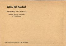 Radebeul - Weisses Ross - Weinfesttage 1969