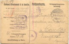 Gefangenlager Quedlinburg - Kriegsgefangenen Sendung