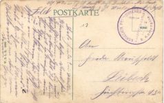 Westerland auf Sylt - Strandstrasse - Feldpost