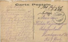 Roubaix Ecole des Beaux Arts - Feldpost 30. Reserve Division