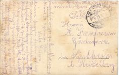 Kriegsgefangene im Sennelager 1914 - Turkos Zuaven - Feldpost