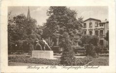 Harburg - Ringkämpfer Denkmal