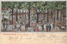 Braunschweig - Holsts Garten - Litho