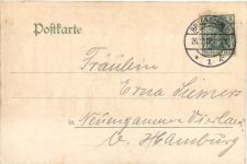 Braunschweig - Holsts Garten - Litho