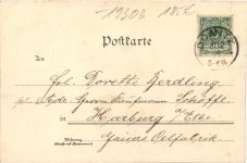 Gruss aus Dömitz - Litho