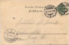 Gruss vom Brocken - Litho