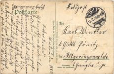 Gut Heil - Vater Jahn - Prägekarte Litho