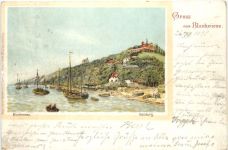 Gruss aus Blankenese - Litho