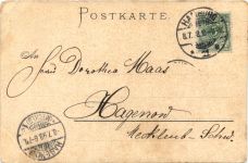 Hamburg - Blankenese - Litho