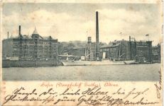Hamburg - Altona - Dampfschiff Ziether