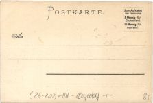 Hamburg - Schloss Bergedorf - Litho