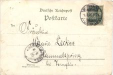 Gruss aus Wörlitz - Hotel Eichenkreuz - Litho