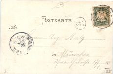 Gruss aus Starnberg - Litho