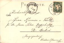 Gruss aus Tutzing - Litho