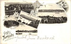 Gruss aus Tutzing - Litho