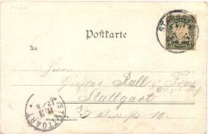 Gruss vom Starnberger See - Litho