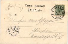 Gruss aus Coblenz - Vorläufer 1891
