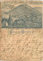 Gruss aus Harzburg - Vorläufer 1892