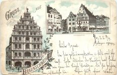 Gruss aus Braunschweig - Vorläufer 1894