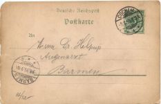Gruss aus Cochem - Vorläufer 1895