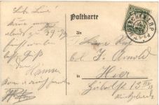 Gruss aus Plattling - Litho