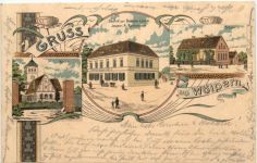 Gruss aus Wölpern - Litho - Jesewitz