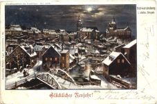 Schwarzenberg im Erzgebirge - Neujahr