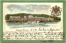 Schloss Pillnitz - Litho