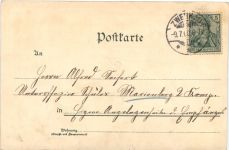 Gruss aus Grossdeuben - Litho - Böhlen