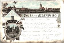 Gruss aus Eilenburg - Litho