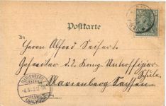 Cronberg am Taunus - Gruss von der Schützengesellschaft - Litho