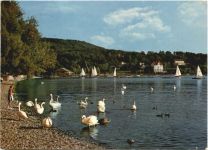 Herrsching am Ammersee, Blick vom Dampfersteg