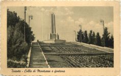 Trieste - Colle di Montuzza e fontana