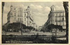 Melilla - Entrada de la Avenida de la Republica