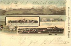 Gruss von Schondorf und Diessen - Litho