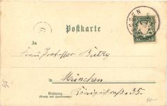 Gruss vom Ammersee - Diessen - Litho