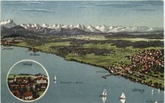 Utting am Ammersee - Künstler Ak Eugen Felle