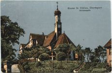 Kloster St. Ottilien - Künstler- AK Eugen Felle
