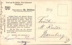 Missionskloster St. Ottilien - Künstler Ak Eugen Felle