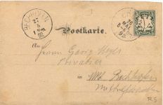 Gruss aus Andechs - Vorläufer 1892