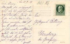 Gruss aus Breitbrunn am Ammersee - Künstler AK Eugen Felle