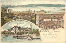 Herrsching am Ammersee - Litho - Hotel Seehof