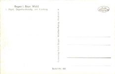 Regen, i.Hintergrund Degenhardtsiedlung mit Kronberg